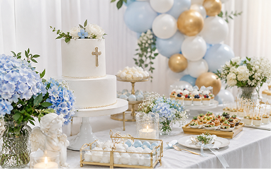 Reception de bapteme avec buffet traiteur